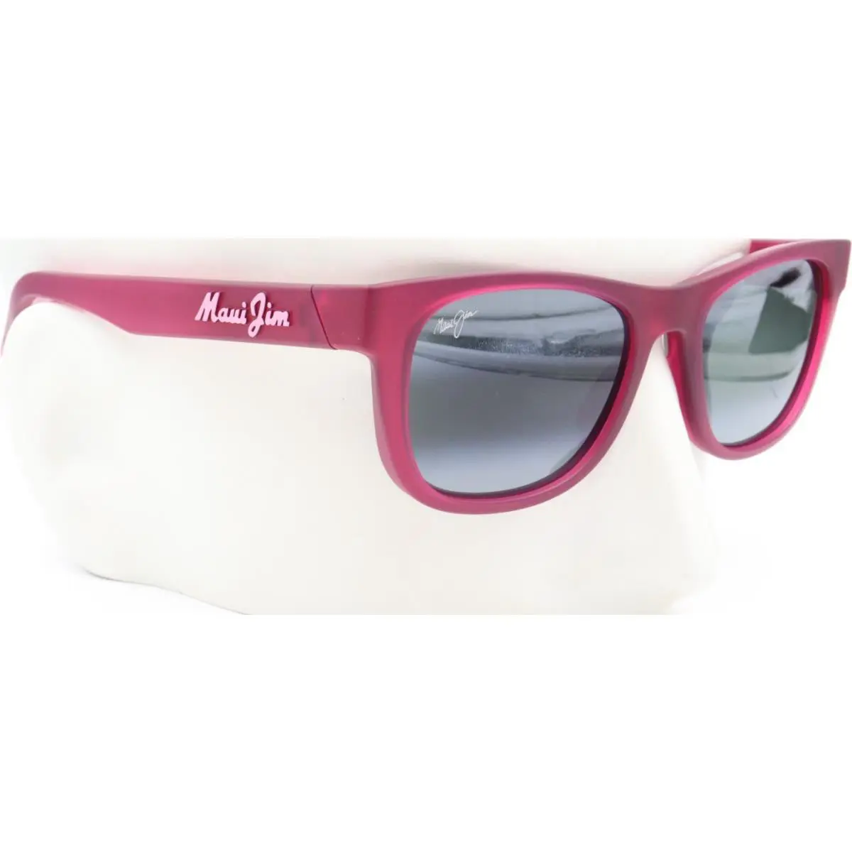 Maui Jim Kaulike Transparent Fuchsia Gray Sunglasses MJ0687S-004 / 687-09