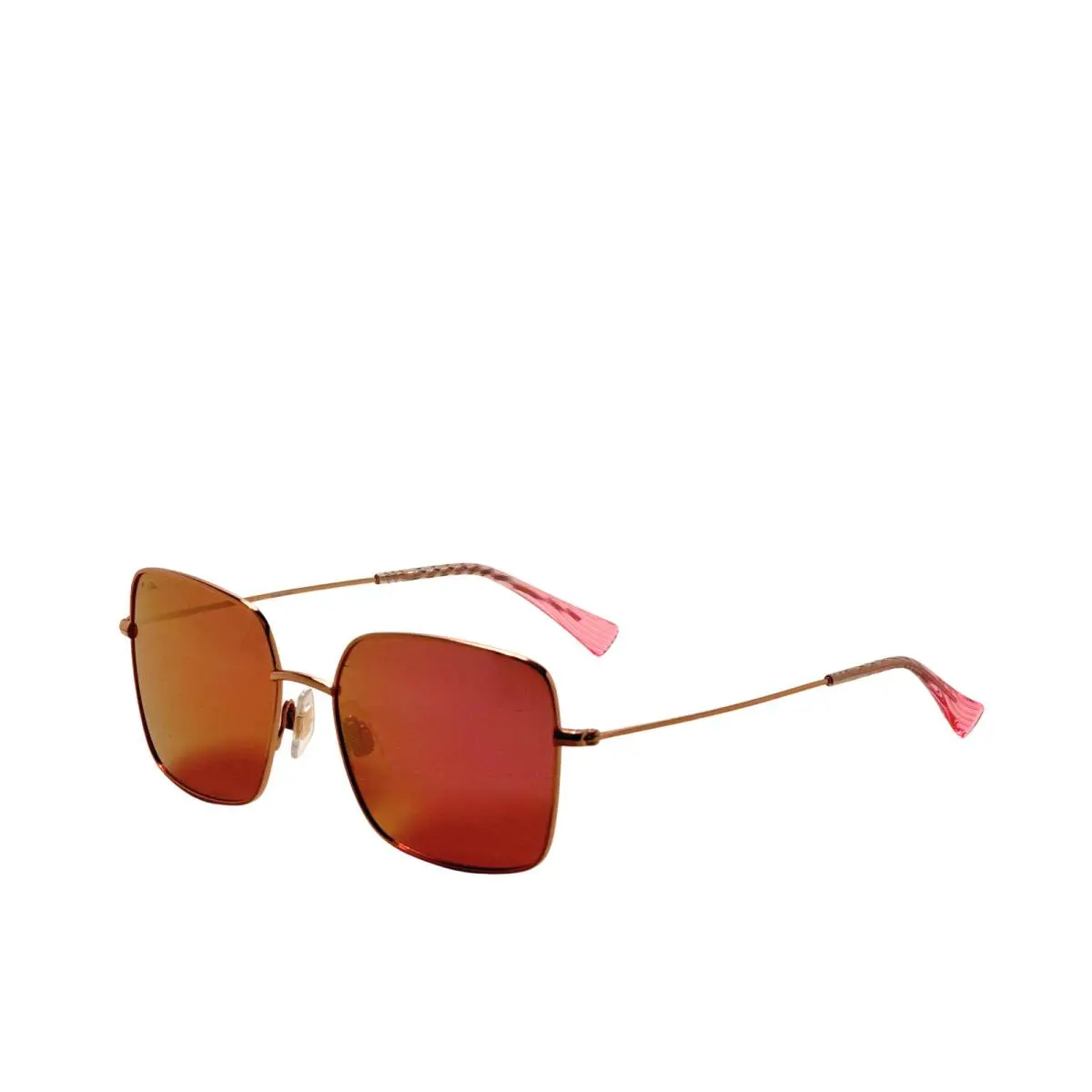 Women`s Lipine 55mm Shiny Light Gold Polarized Sunglasses MJ0590S-004 by Maui Jim