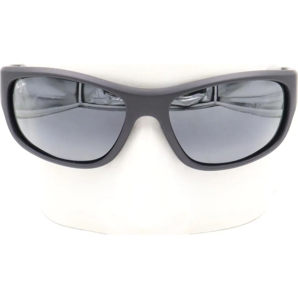 Maui Ma‘ukele Jim MA Ukele Matte Black Gray Sunglasses 682-02 / MJ0682S-001