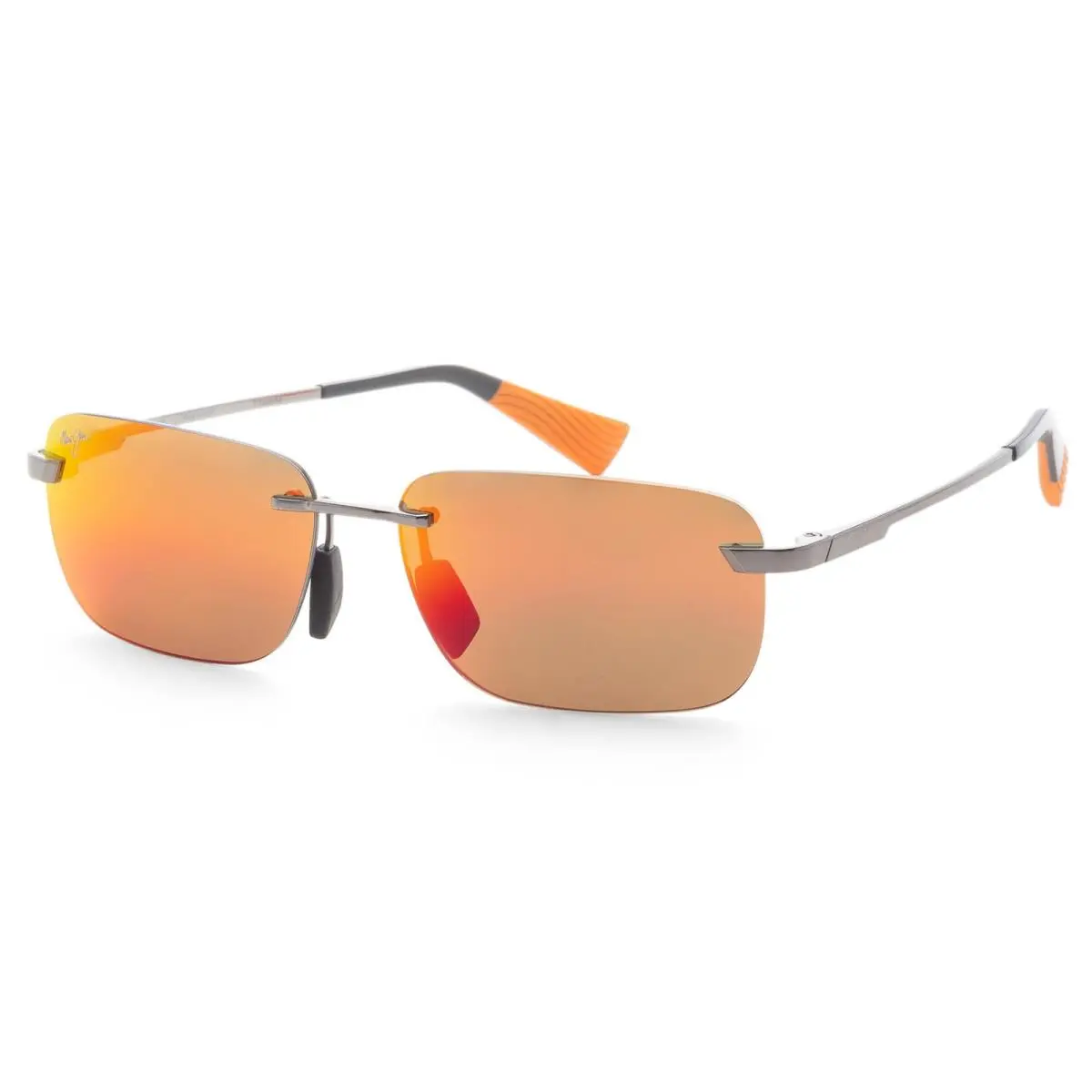 Men`s Lanakila 59mm Light Ruthenium Polarized Sunglasses MJ0624S-001 by Maui Jim