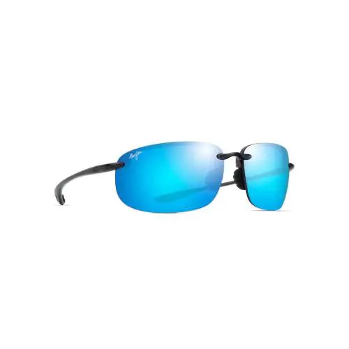 Maui Jim Ho`okipa Xlarge Translucent Grey / Blue Hawaii Polarized B456-14A - Frame: Translucent Grey, Lens: Blue Hawaii