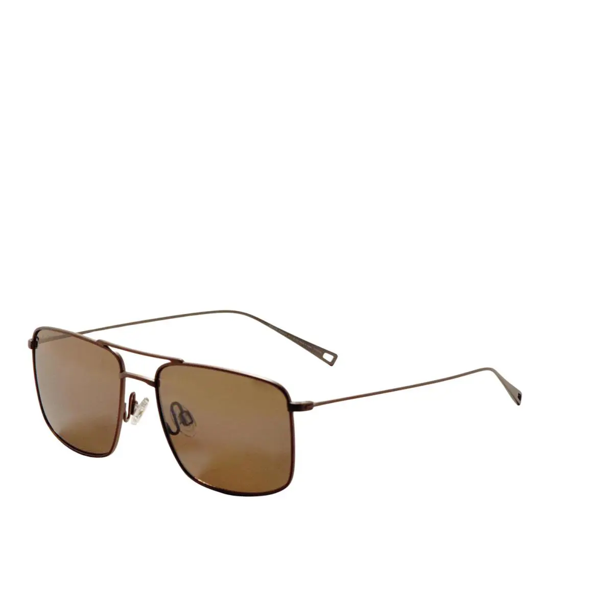 Maui Jim Men`s Aeko 55mm Satin Sepia Polarized Sunglasses MJ0886S-003