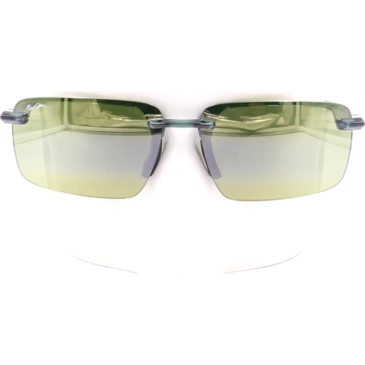 Maui Jim Laulima Shiny Trans Foliage Green Sunglasses HT626-15 / MJ0626S-006