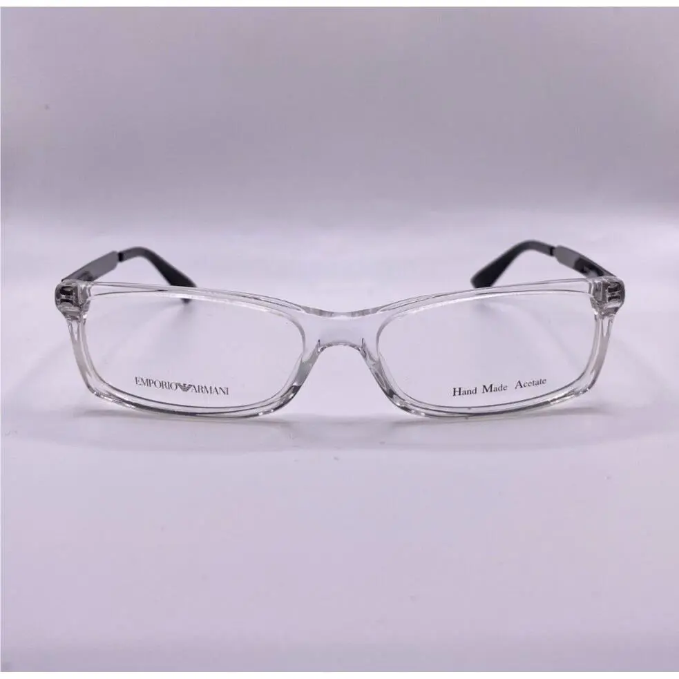 Emporio Armani EA 9770 Tdw Clear Plastic Eyeglasses Frame 50-15-140 Italy