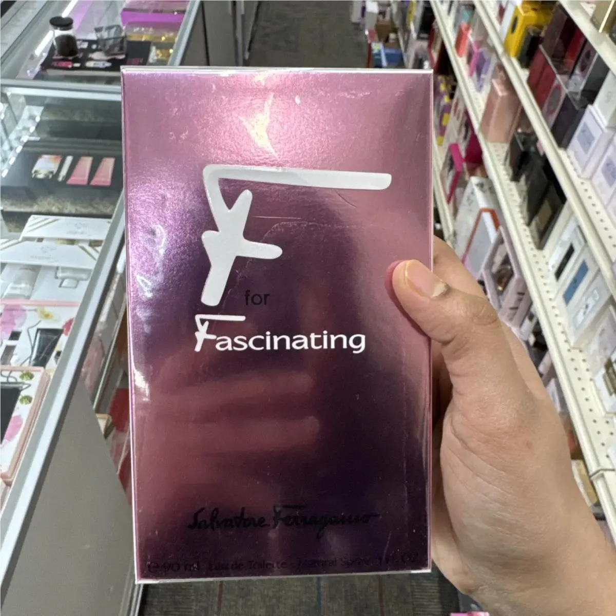 F For Fascinating by Salvatore Ferragamo For Women 3 oz Eau de Toilette Spray