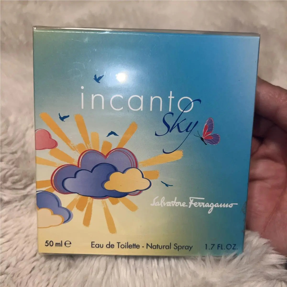 Salvatore Ferragamo Incanto Sky Eau de Toilette Spray 50 Ml. 1.7 fl Oz. Women