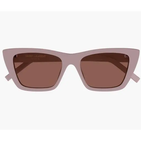 Saint Laurent Sunglasses Pink Square Mica by Yves Saint Laurent