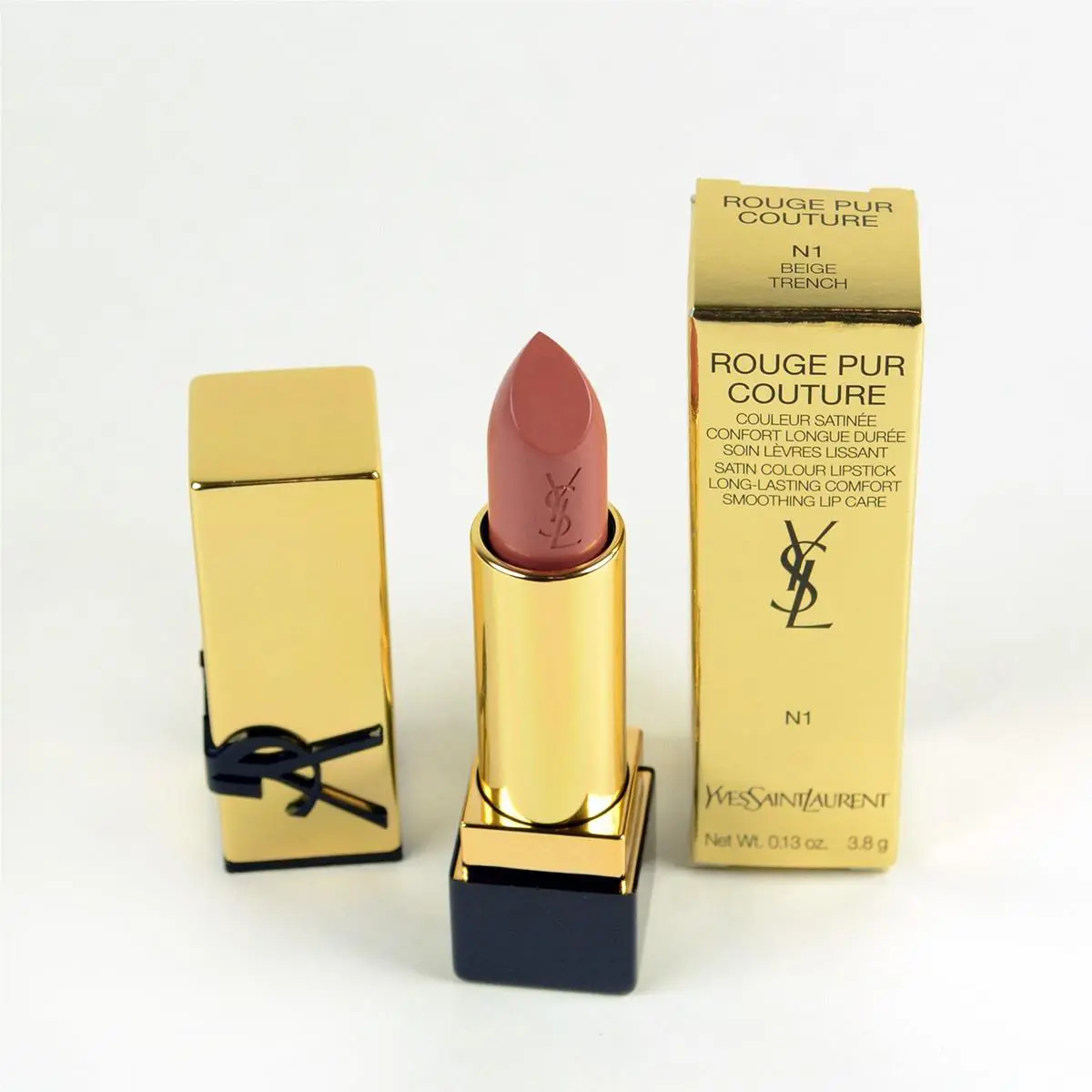 Yves Saint Laurent Rouge Pur Couture Lipstick N1 Beige Trench - Size 3.8 g