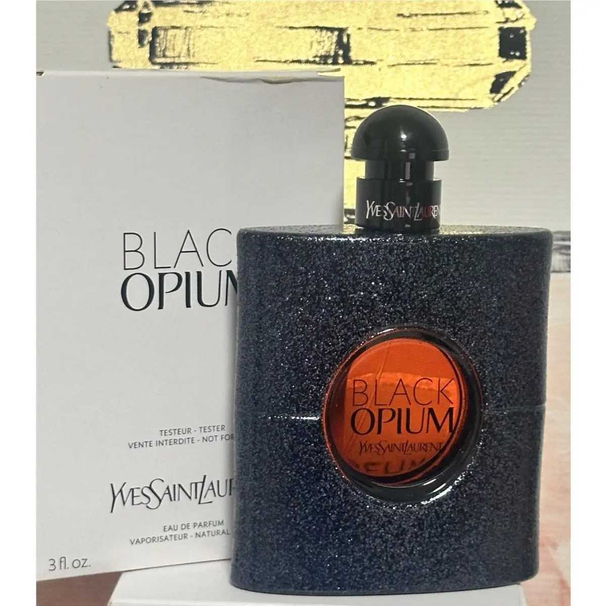 Black Opium Parfum For Women Edp 3 oz by Yves Saint Laurent