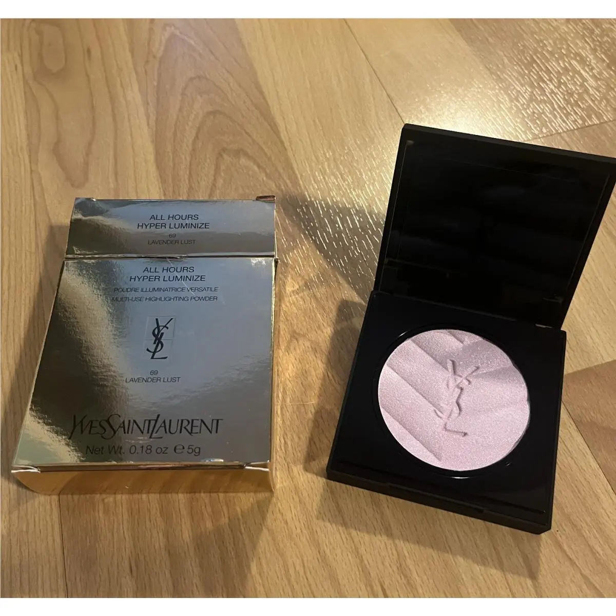 Ysl All Hours Hyper Luminize Powder Highlighter 69 Lavender Lust by Yves Saint Laurent