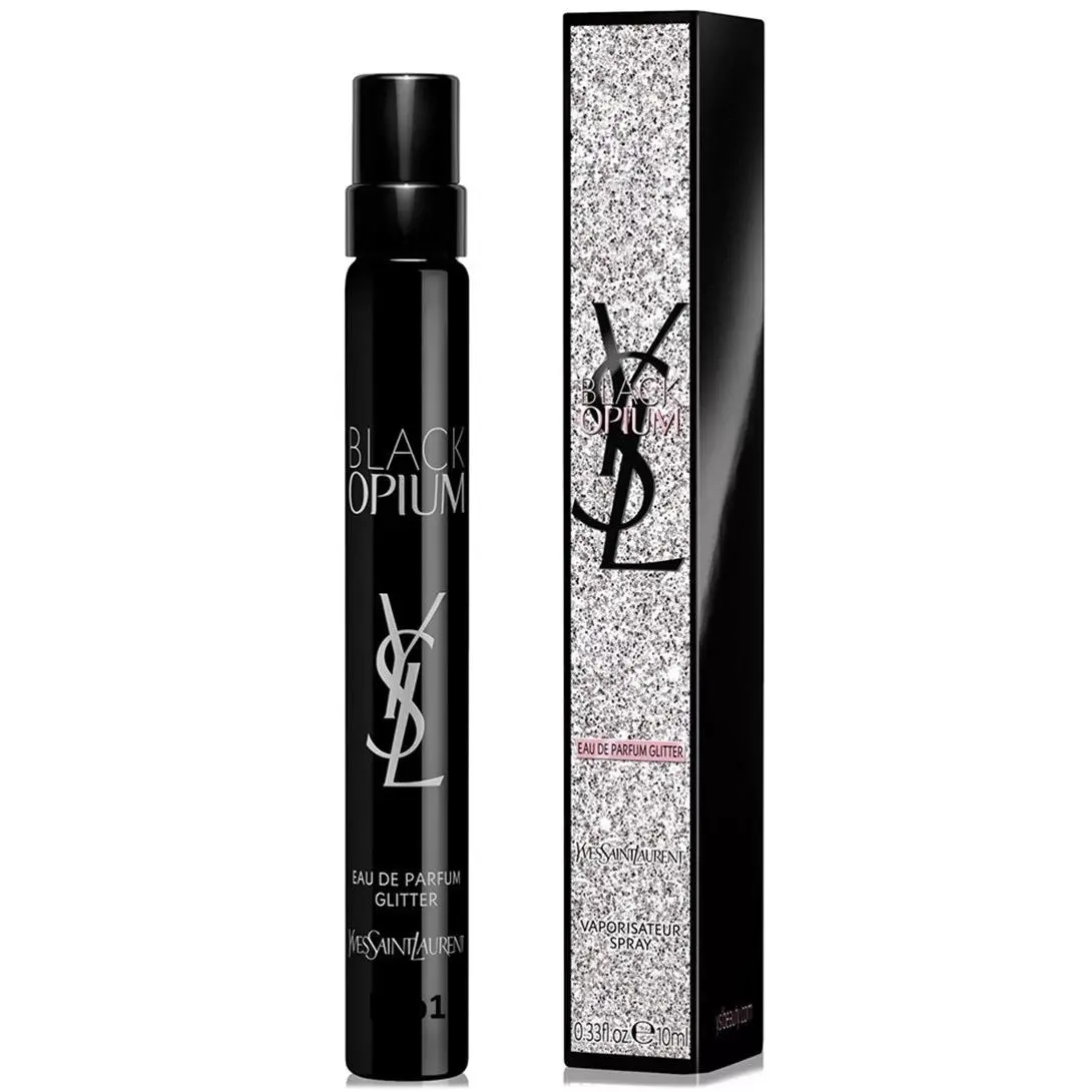 Yves Saint Laurent Black Opium Eau de Parfum Glitter .33oz Travel