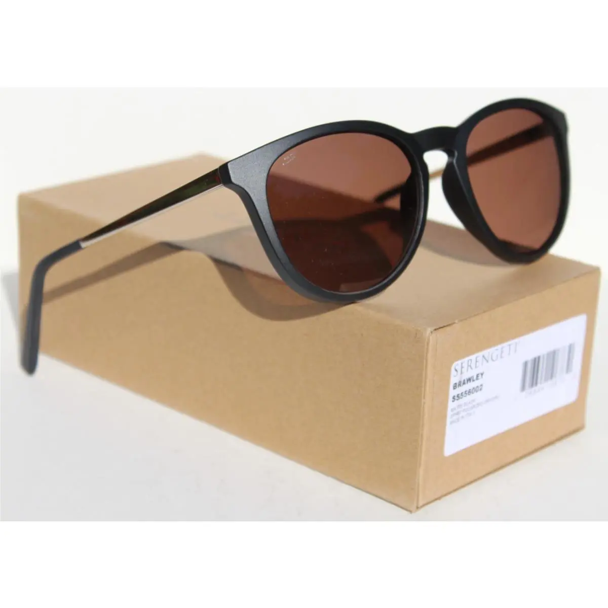 Brawley Polarized Sunglasses Black/spirit Drivers SS556002 Italy by Serengeti