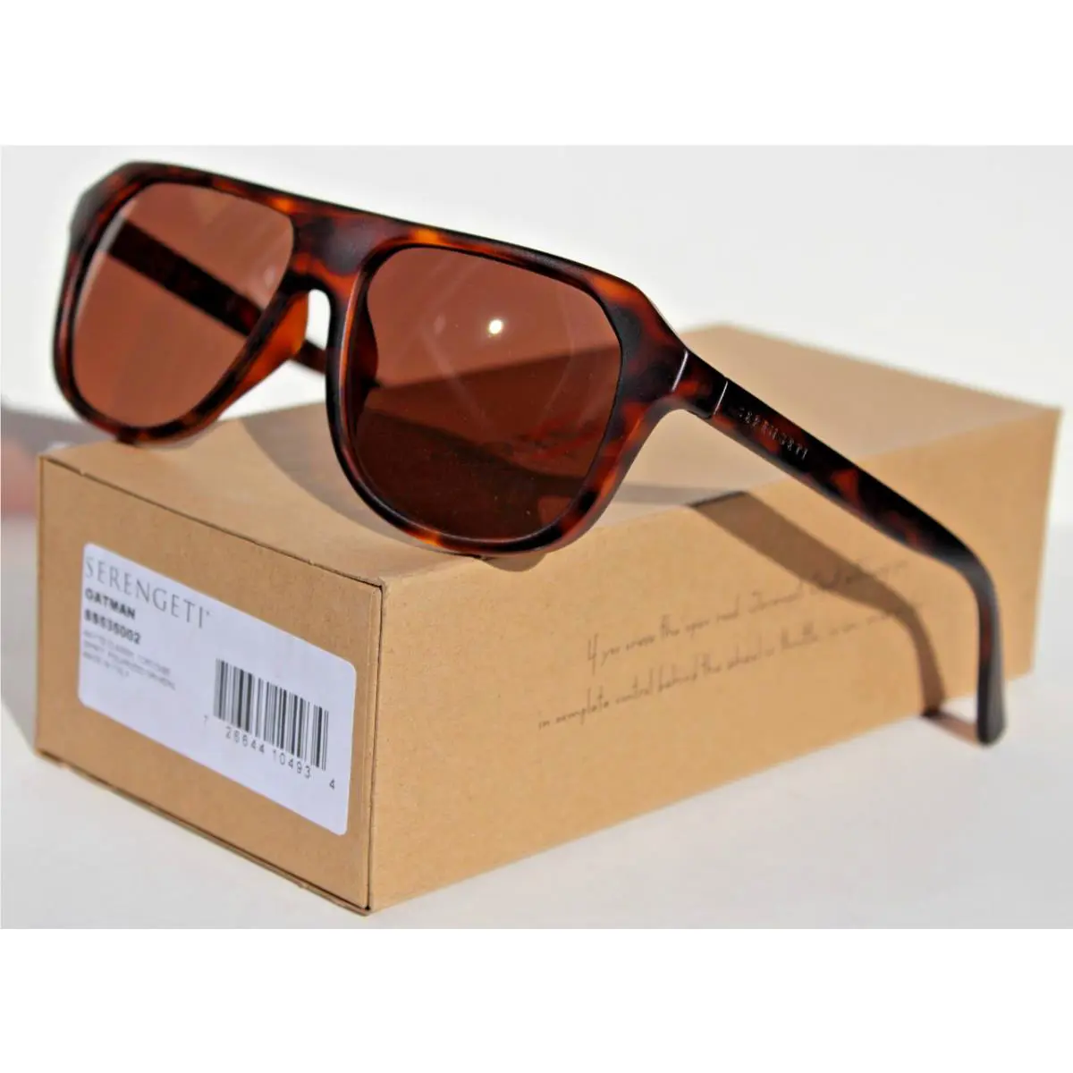 Oatman Polarized Sunglasses Tortoise/spirit Drivers SS535002 Italy by Serengeti