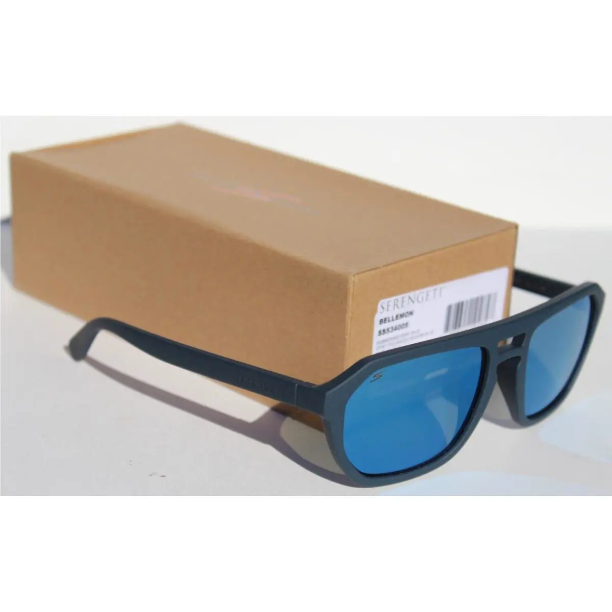Bellemon Polarized Sunglasses Blue/spirit Blue Drivers SS534005 Italy by Serengeti