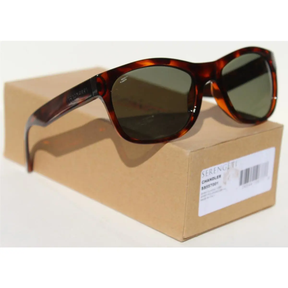 Chandler Polarized Sunglasses Tortoise/spirit 555nm SS557001 Italy by Serengeti