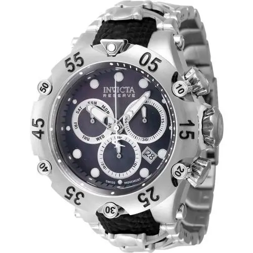 Invicta Reserve Venom Cobra Swiss Ronda Z60 Caliber Men`s Watch W/mop Dial 47157