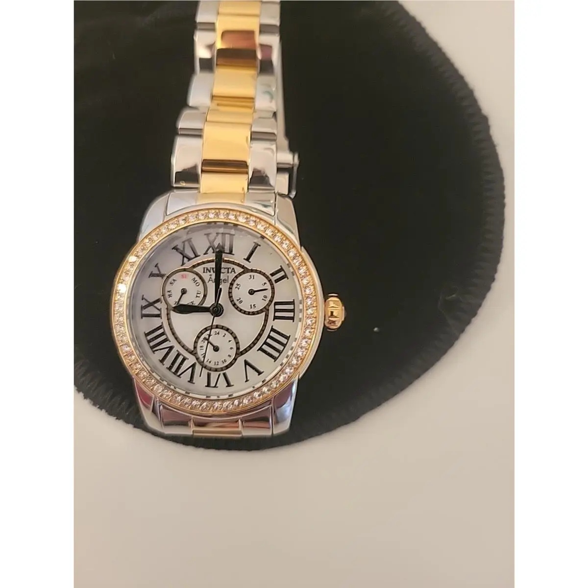 Invicta Angel 27456 Women`s Stainless Steel Crystals Fashion Watch
