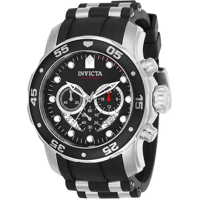 Invicta 37230 Pro Diver Black Dial 48 mm Men`s Watch