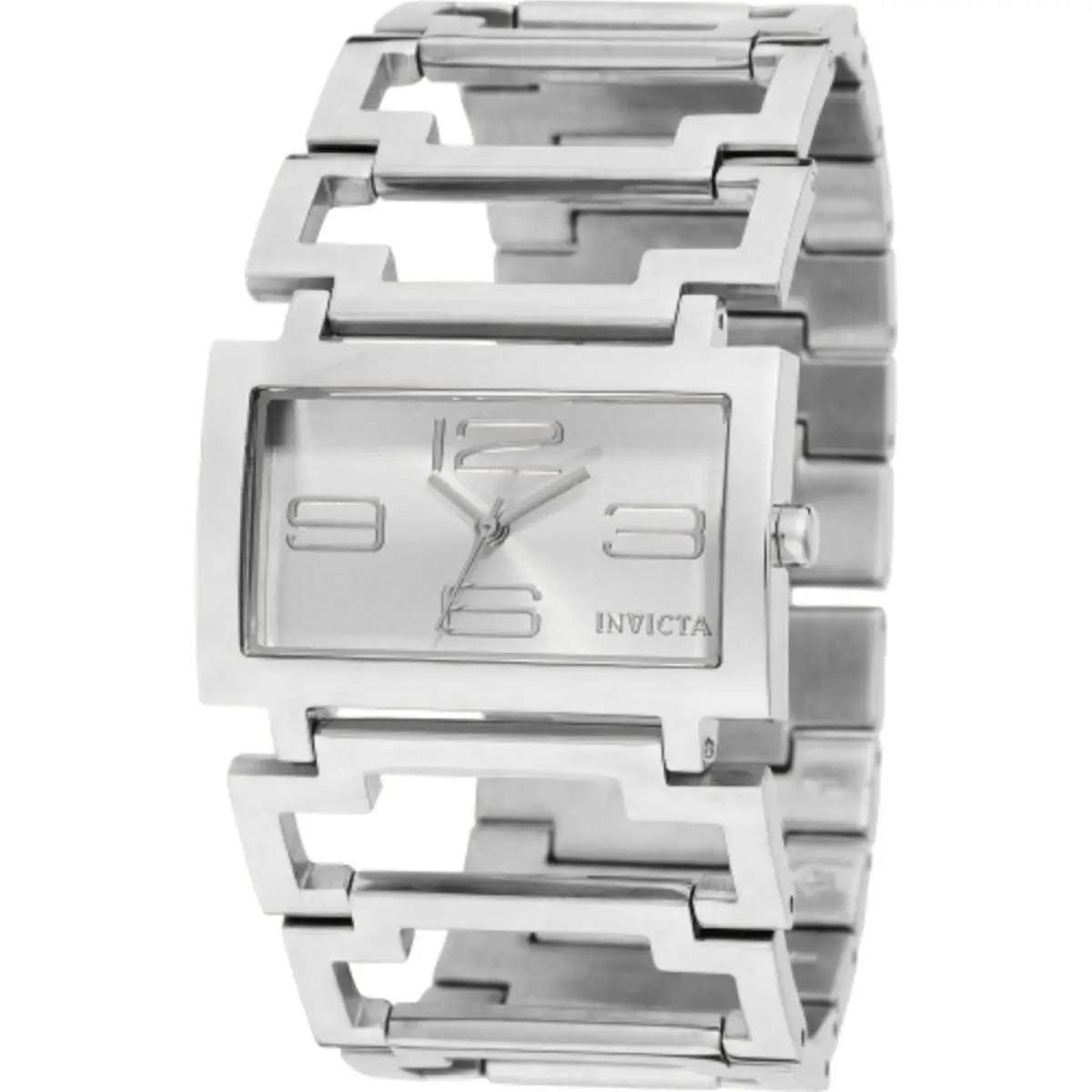 Invicta Women`s Watch Angel Quartz Silver Dial Stainless Steel Bracelet 50169