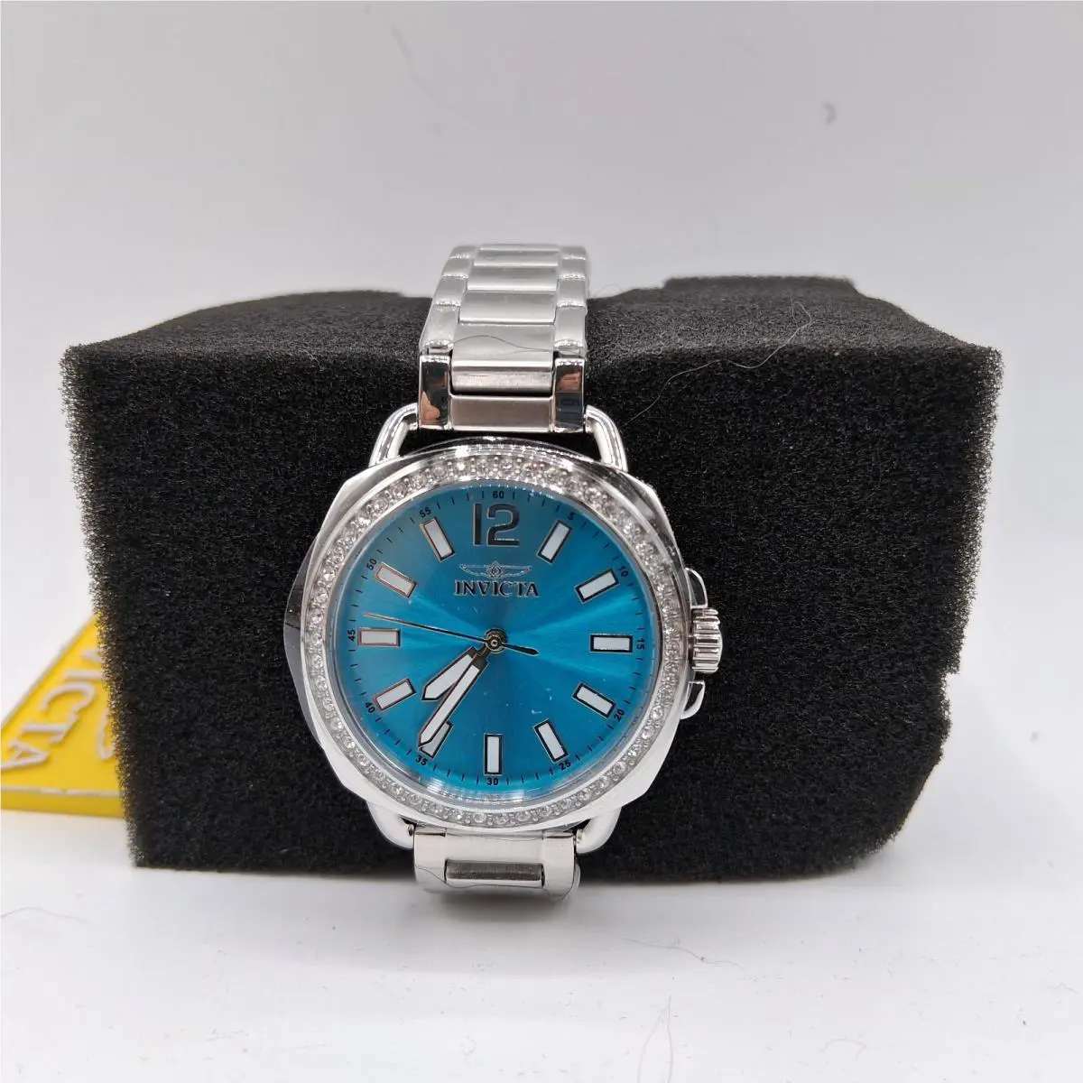 Invicta Wildflower Women`s Watch Stainless Steel Case and Bracelet.blue Dial