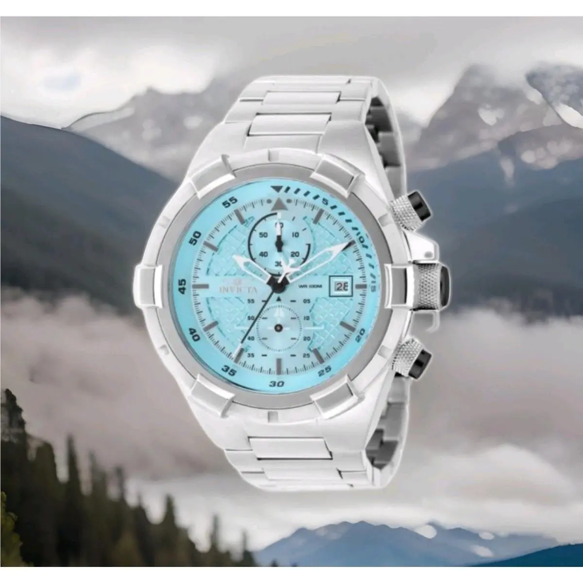 Invicta Aviator Falcon Men`s Watch - 50.5mm Steel 49252