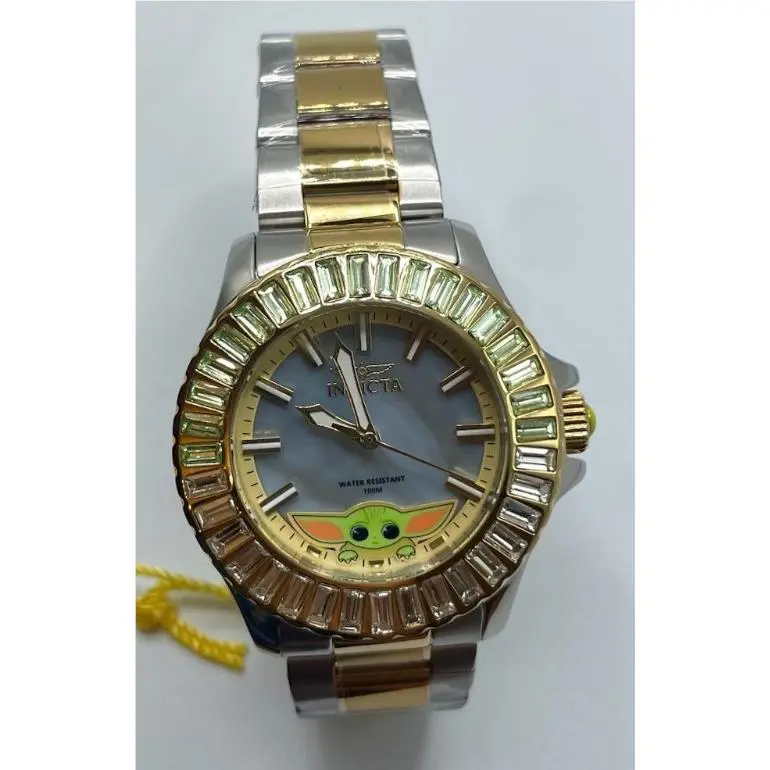 Invicta Star Wars The Child Women`s Watch w/ Mop Dial 38 mm Limited Ed. 37608