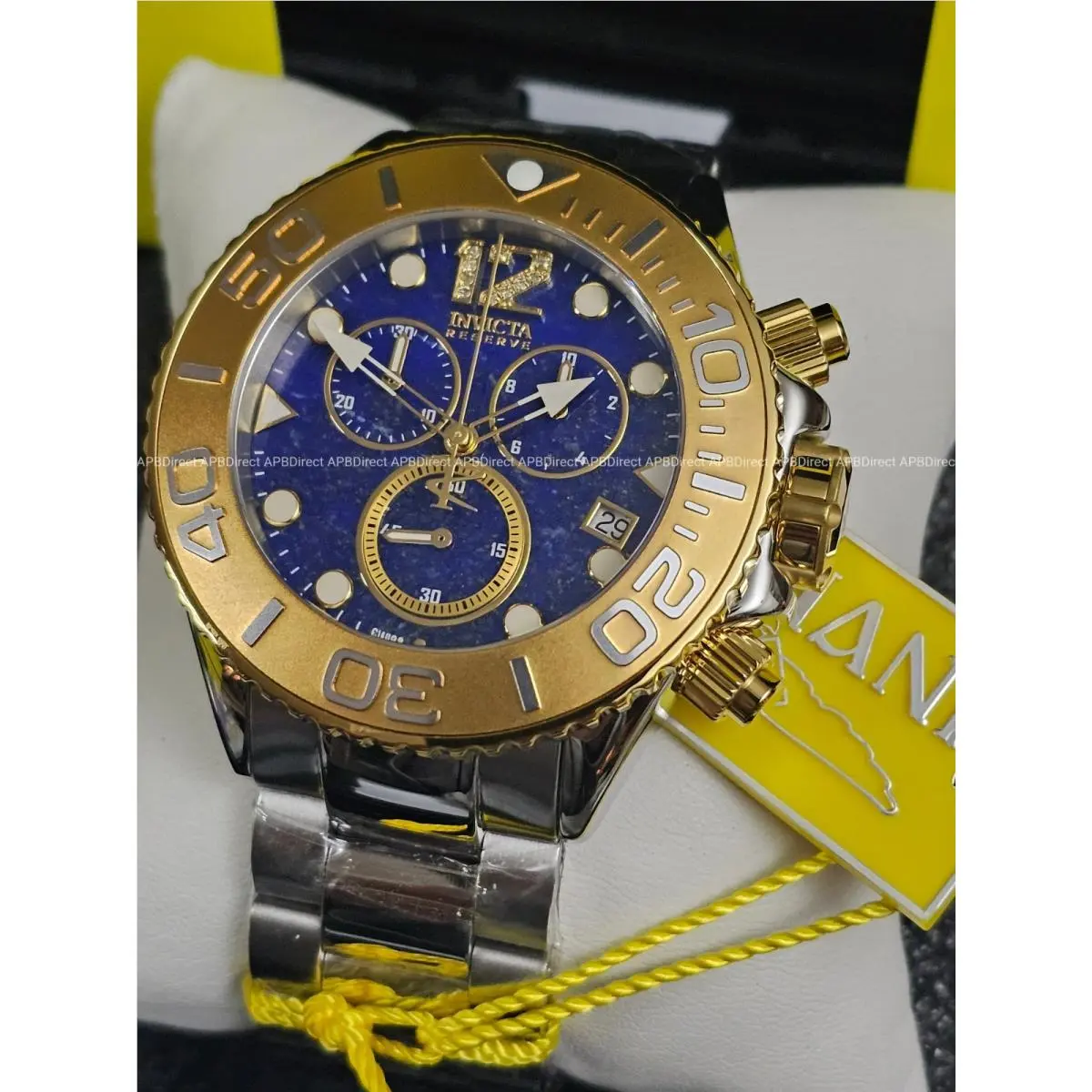 Invicta - Grand Diver Diamond Edition Swiss Eta G10.212 Sapphire Mens Watch