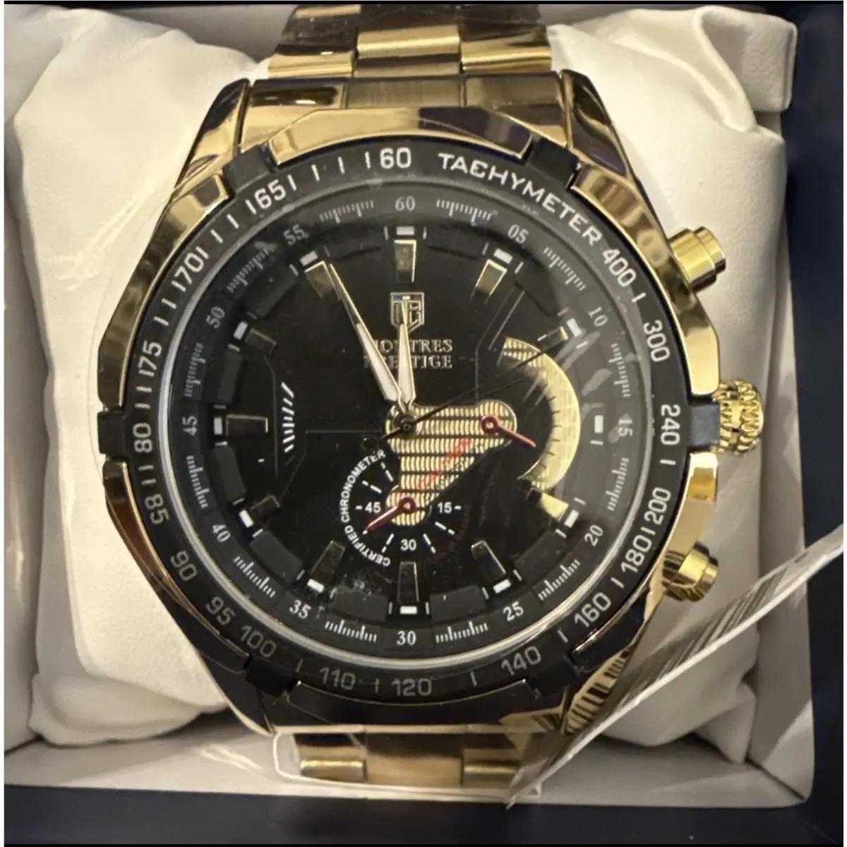 Montres Prestige MPW-0100 Invicta X Gold/black Watch 46mm Mens Watch