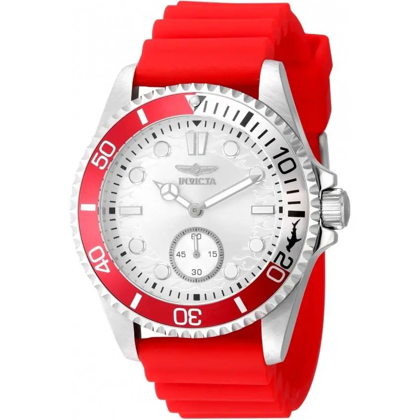 Invicta Pro Diver Men`s Watch 49344 - Quartz-red-new