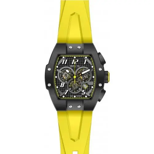 Invicta Racing 46641 Swiss Carbon Fiber Chronograph Titanium Sapphire 47MM E