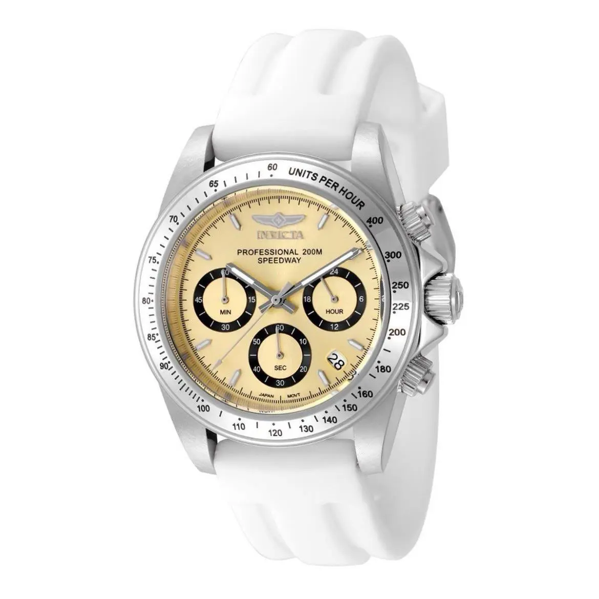 Invicta - Speedway Montecarlo - Men`s Watch - 40mm - White - 50488