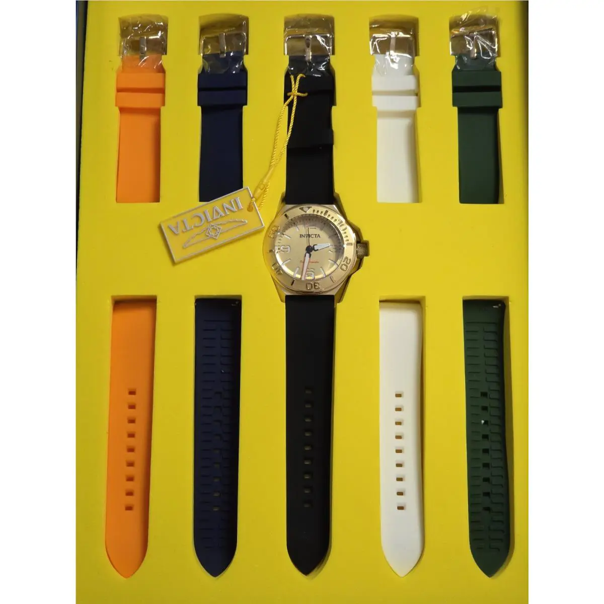 Invicta Ocean Predator Watch 43mm with Interchangeable Straps - Model 49473