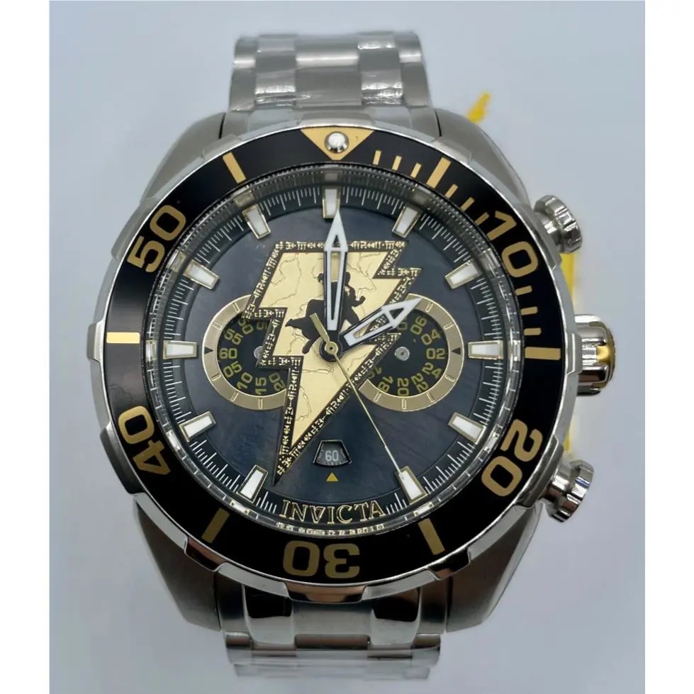 1 Limited Edition - Invicta DC Comics Black Adam Men`s Watch Mop 1 of 4 000