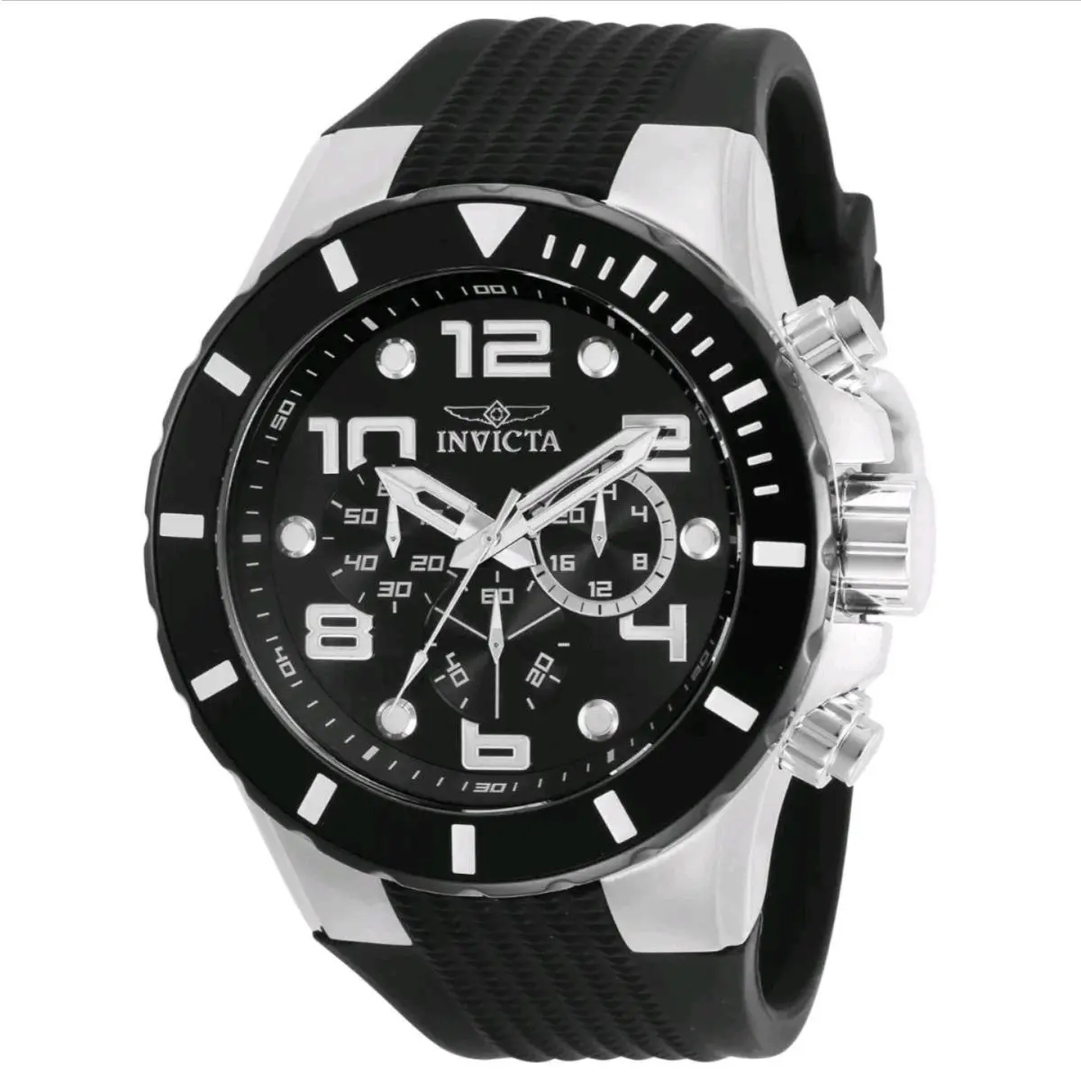 Pro Diver Men`s Watch- 50mm Black Dial Chronograph 30776 by Invicta