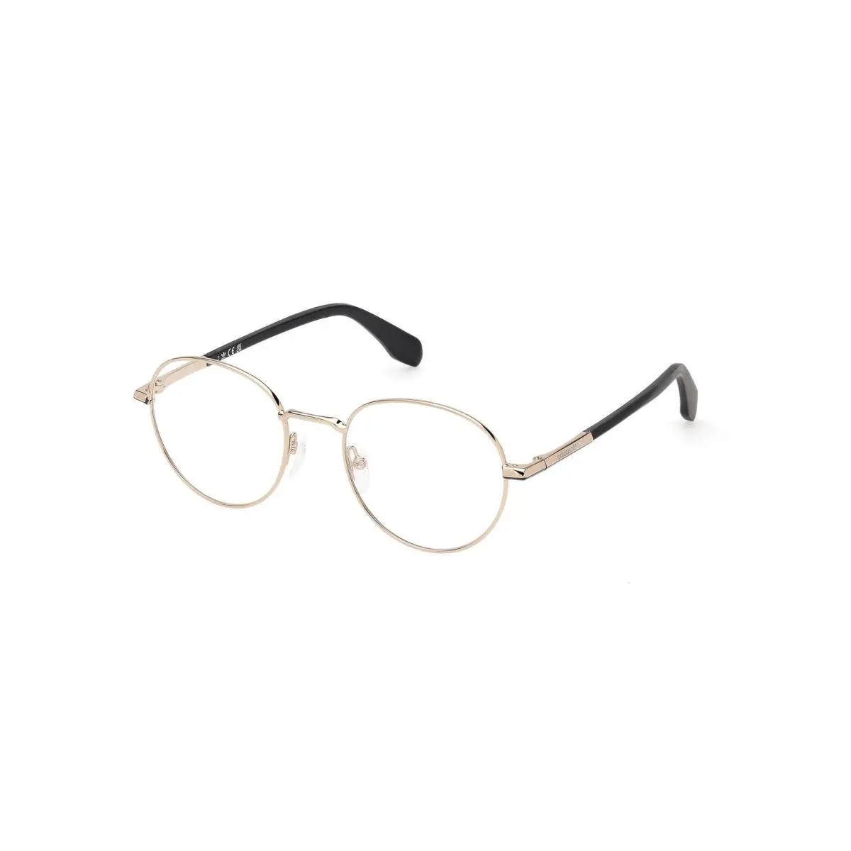 Adidas Originals or 5090 Shiny Pale Gold / Matte Black 032 Size 50 Eyeglasses