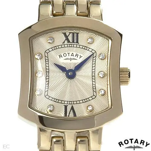 LB72445_09 Ladies Dress Watch with Crystals 10 Pcs Swiss Made by Rotary