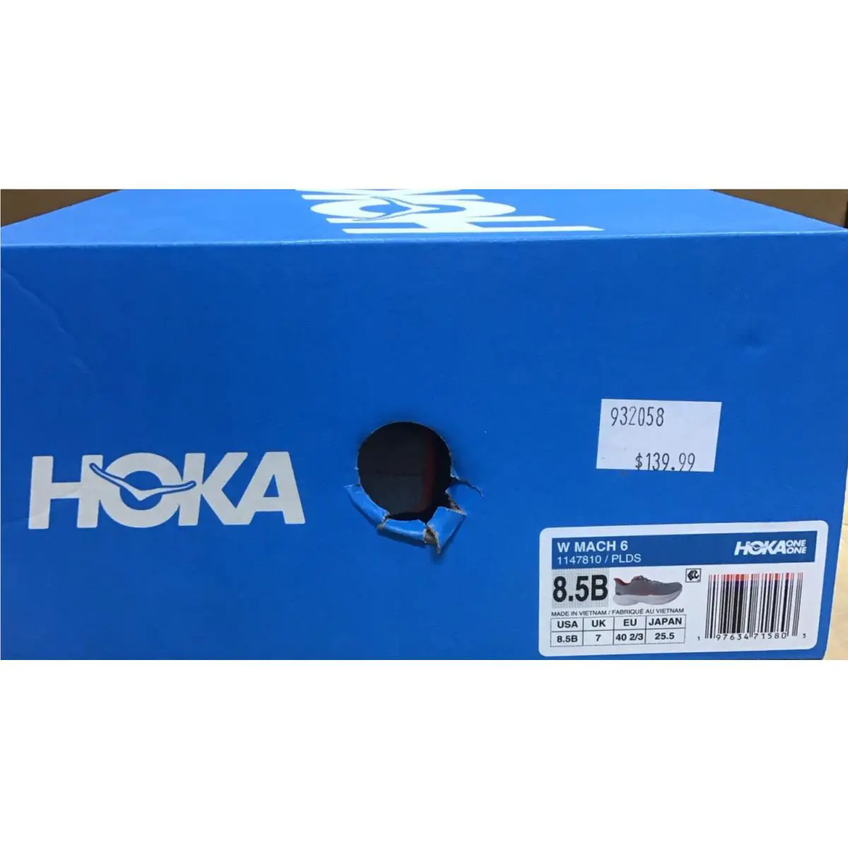 Hoka shoes - Hoka Mach 6 - Mach - 1147810 PLDS - Pale Dusk/Gull 6
