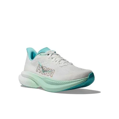 Hoka Women`s Mach 6 Sneaker - Frost/Rose Gold