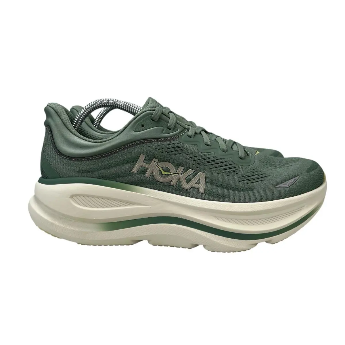 Hoka One One Bondi 9 Succulent/fern Running Shoes Men`s Size`s 9D - 10D - Green