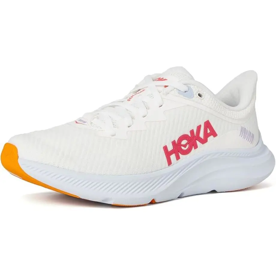 Hoka shoes - White / Pink 3