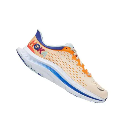 Hoka shoes - Blue, Orange, White (UPC: 195719222673) 1
