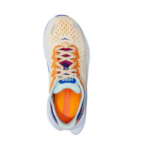 Hoka shoes - Blue, Orange, White (UPC: 195719222673) 2