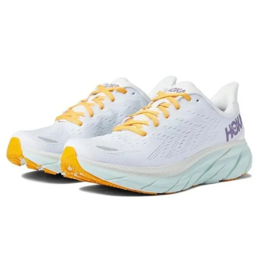 Hoka shoes - HOKA Clifton 8 - Clifton - 1121375 BDBW - Blanc De Blanc/White (UPC: 0197634068800) 2