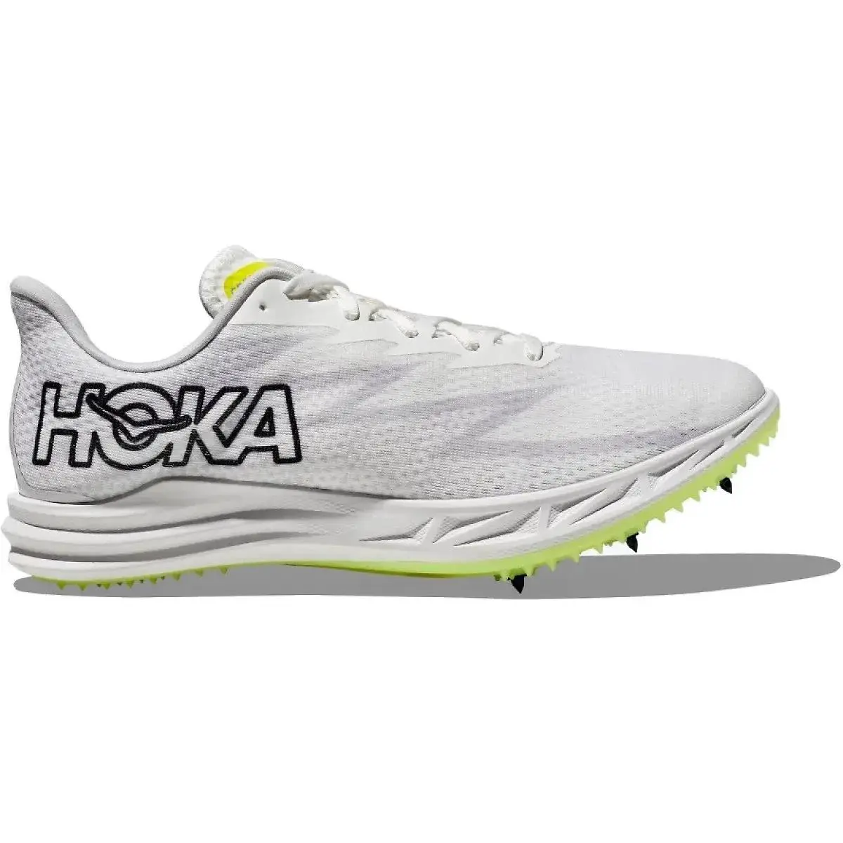 Size 11 - Men`s Hoka One One Crescendo MD Track Shoes White 1134520