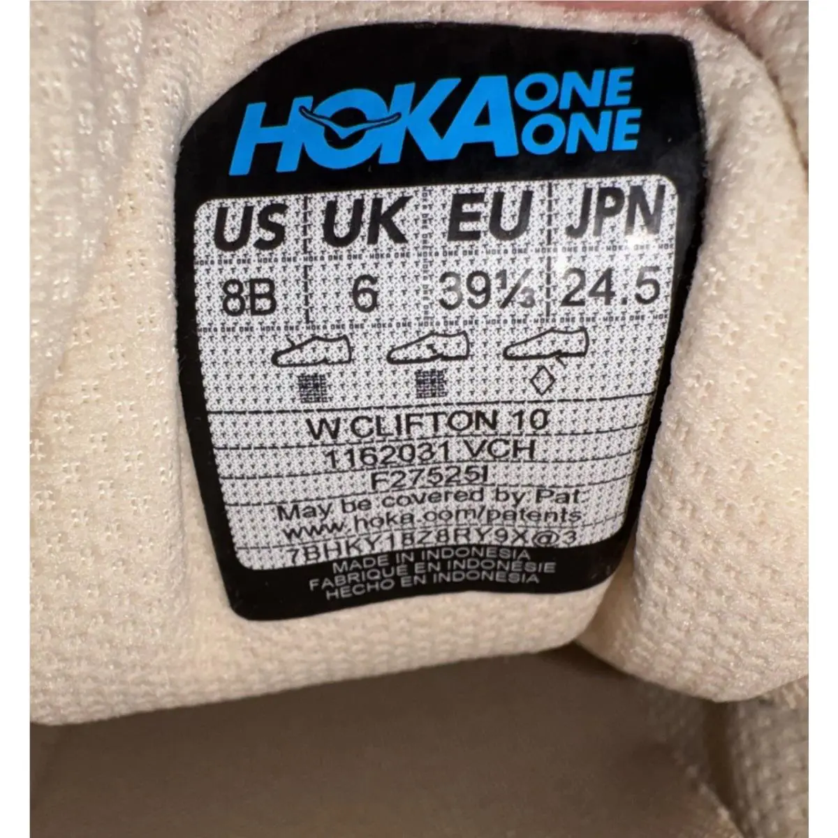 Hoka shoes - HOKA ONE W CLIFTON 10 - Vanilla/Birch 5