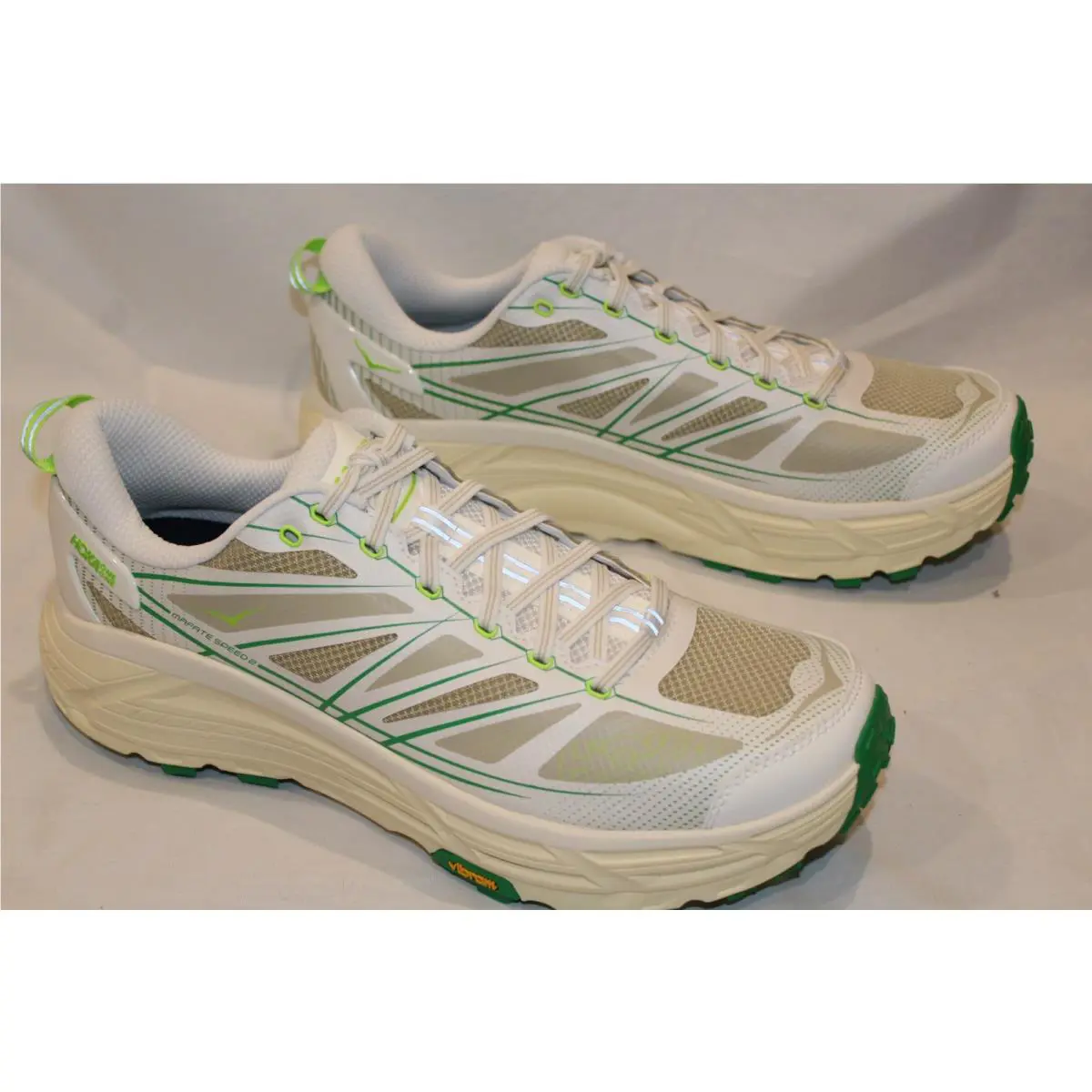 Hoka shoes - WHITE GREEN 0