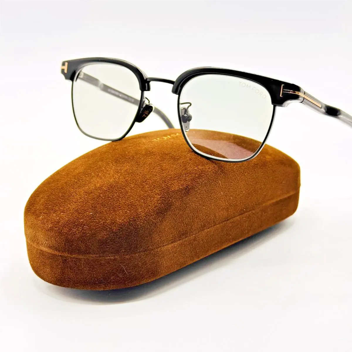 Tom Ford TF 1119 D 52N Havana Green 47m Sunglasses