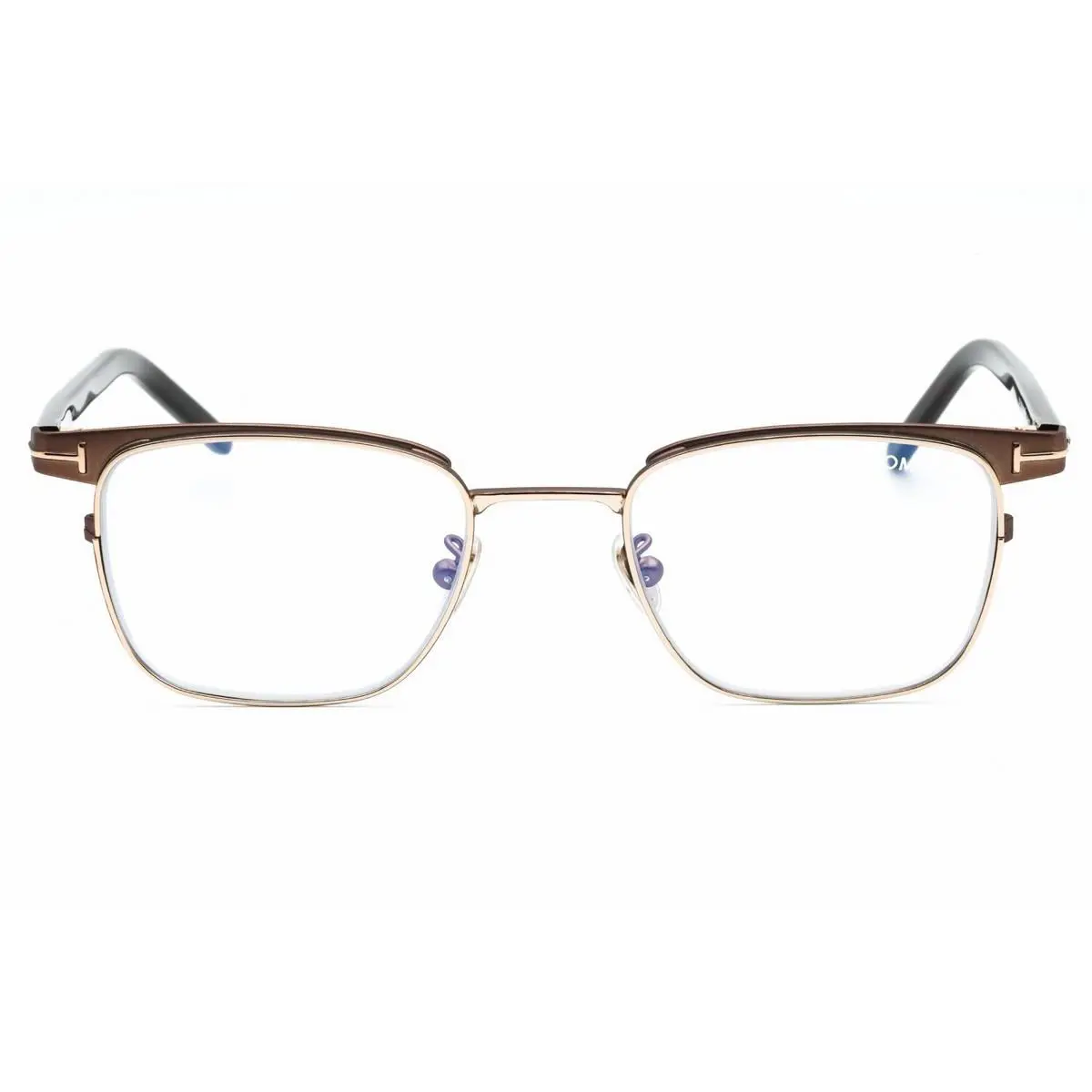 Tom Ford FT5854-048-49 Eyeglasses Frame Size 49mm 20mm 145mm Brown 889214351302