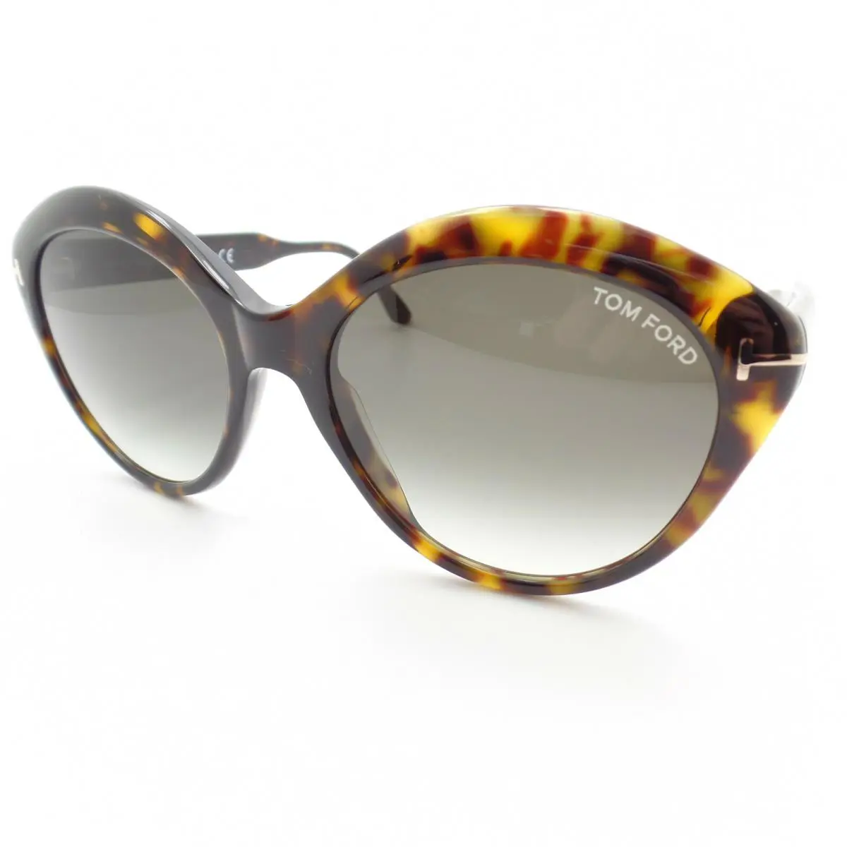 Tom Ford Maxine 763 52K Havana Brown Fade Sunglasses