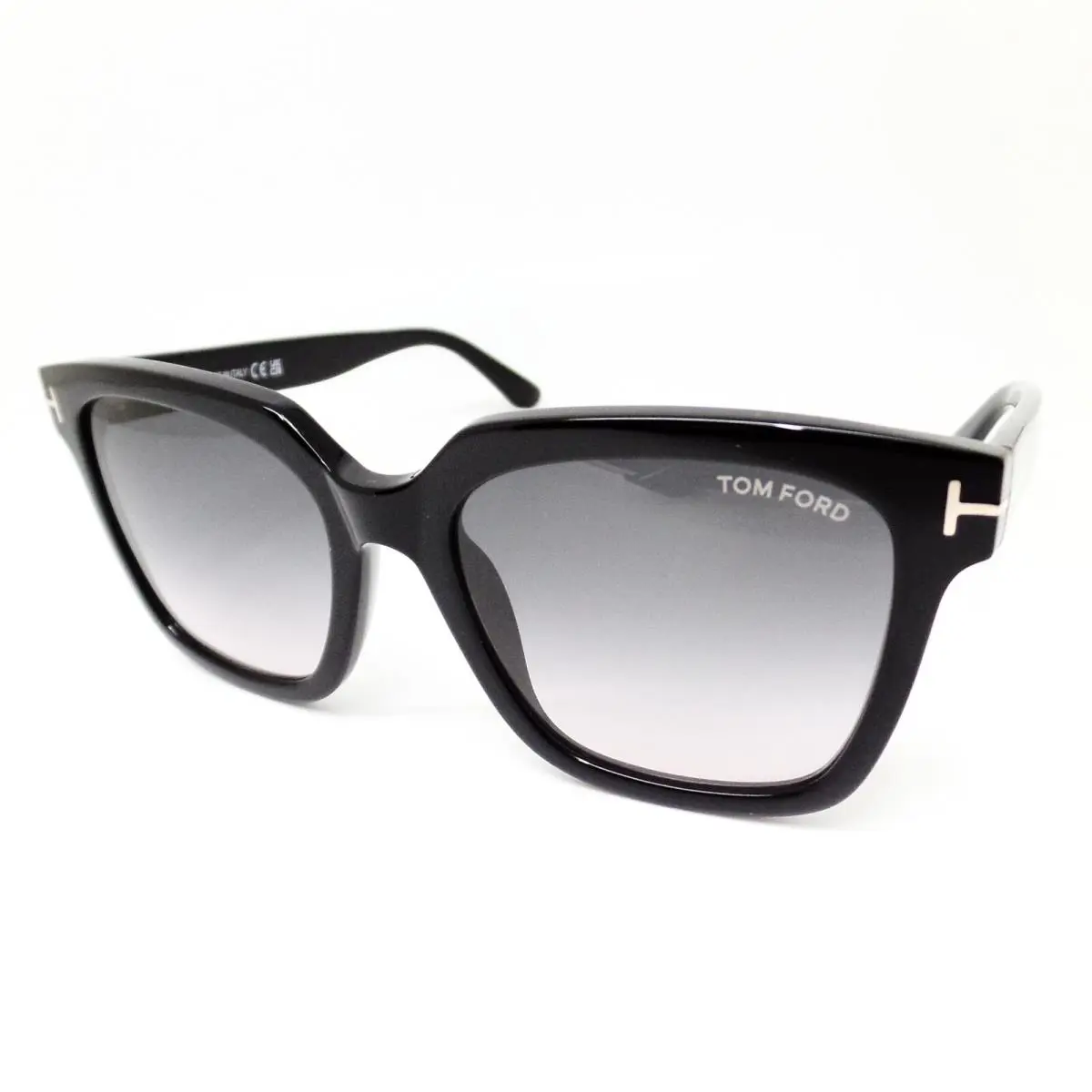 Tom Ford Selby TF 952 01B 55 Black Grey Pink Sunglasses